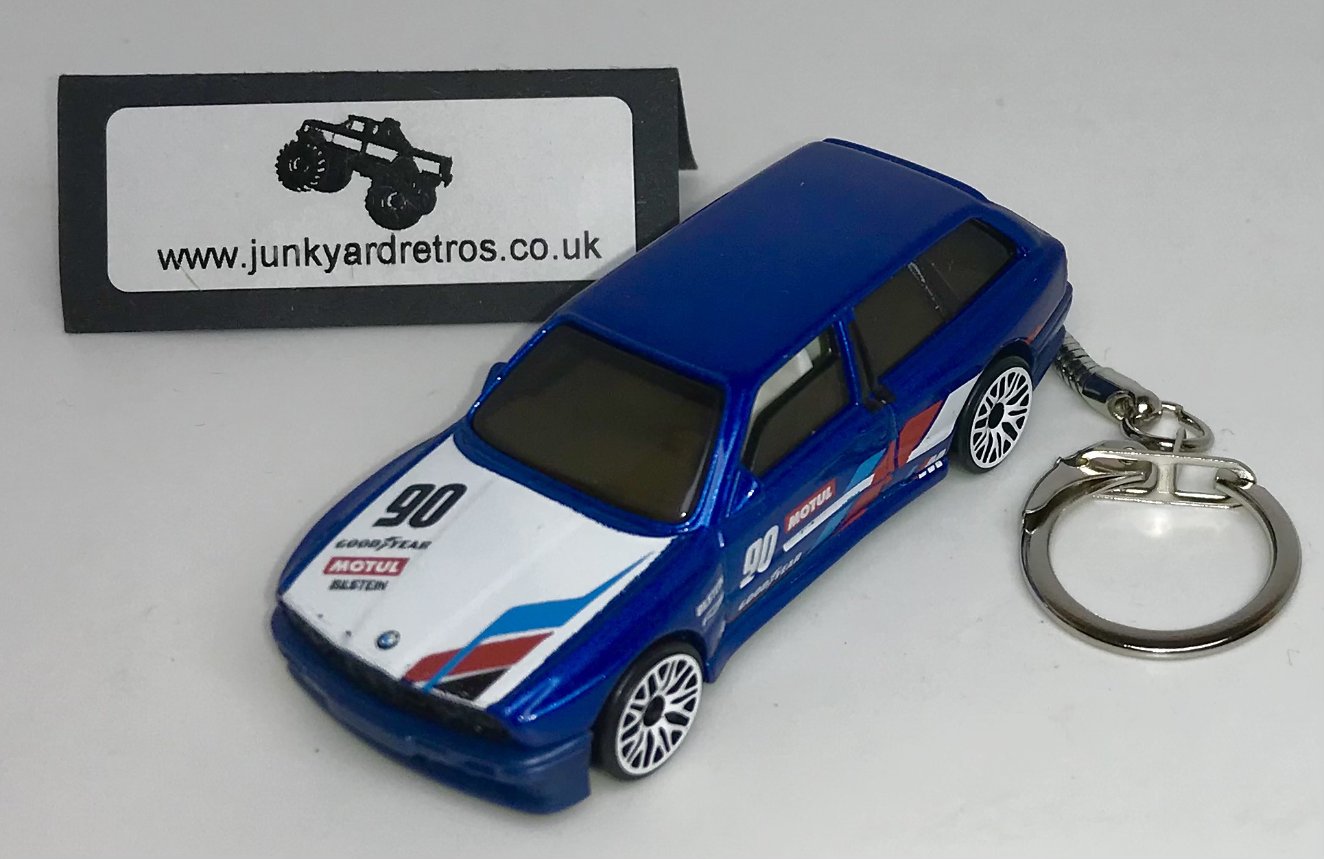 BMW MW TOURING NO90 1:56 BLUE WHITE, RED