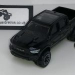 DODGE RAM 1500 REBEL PICK UP TRUCK 2020 KEYRING / KEYCHAIN 1/56 SCALE BLACK