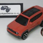 Jeep Renegade 2019 Keyring Keychain 1/56 Scale ORANGE
