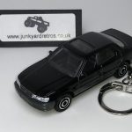 LEXUS LS400 1994 KEYRING / KEYCHAIN 1/56 SCALE BLACK
