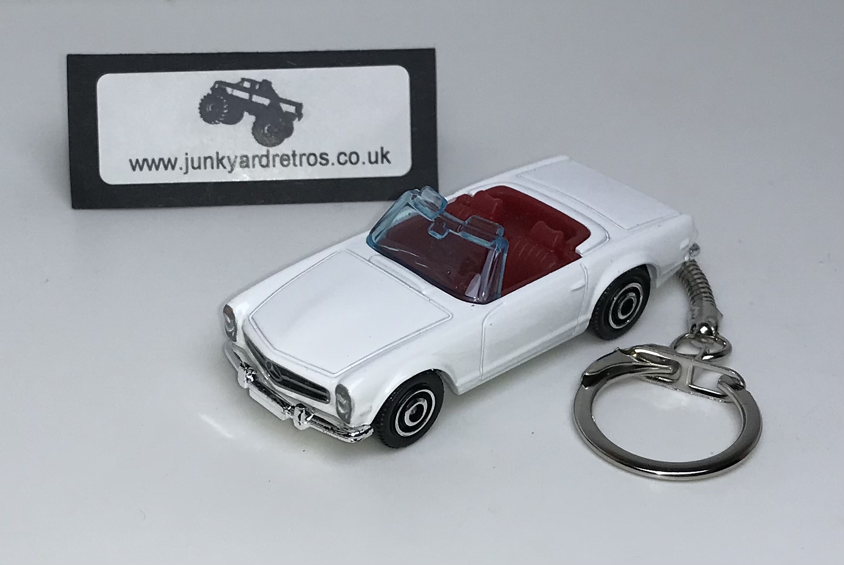MERCEDES BENZ 230 SL 1963 WHITE