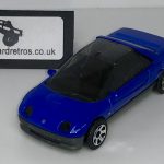 MAZDA AUTOZAM AZ-1 1992 KEYRING / KEYCHAIN 1/56 SCALE BLUE