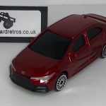 TOYOTA COROLLA 2020 KEYRING / KEYCHAIN 1/56 SCALE METALLIC RED