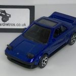 TOYOTA MR2 MK1 1984 KEYRING / KEYCHAIN 1/56 SCALE BLUE (LIGHTS UP)