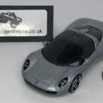 GORDON MURRAY AUTOMOTIVE T.33 KEYRING / KEYCHAIN 1/56 SCALE SILVER