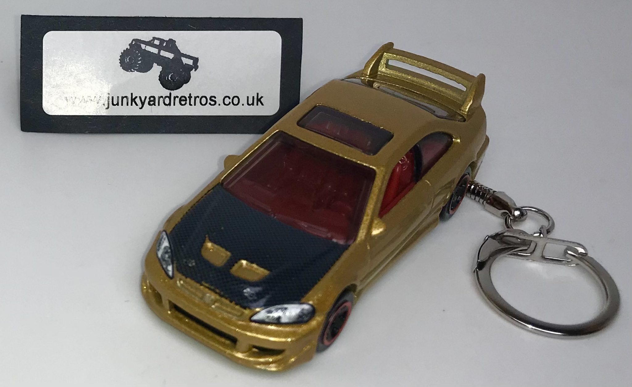 HONDA CIVIC SI 1:56 GOLD AND BLACK