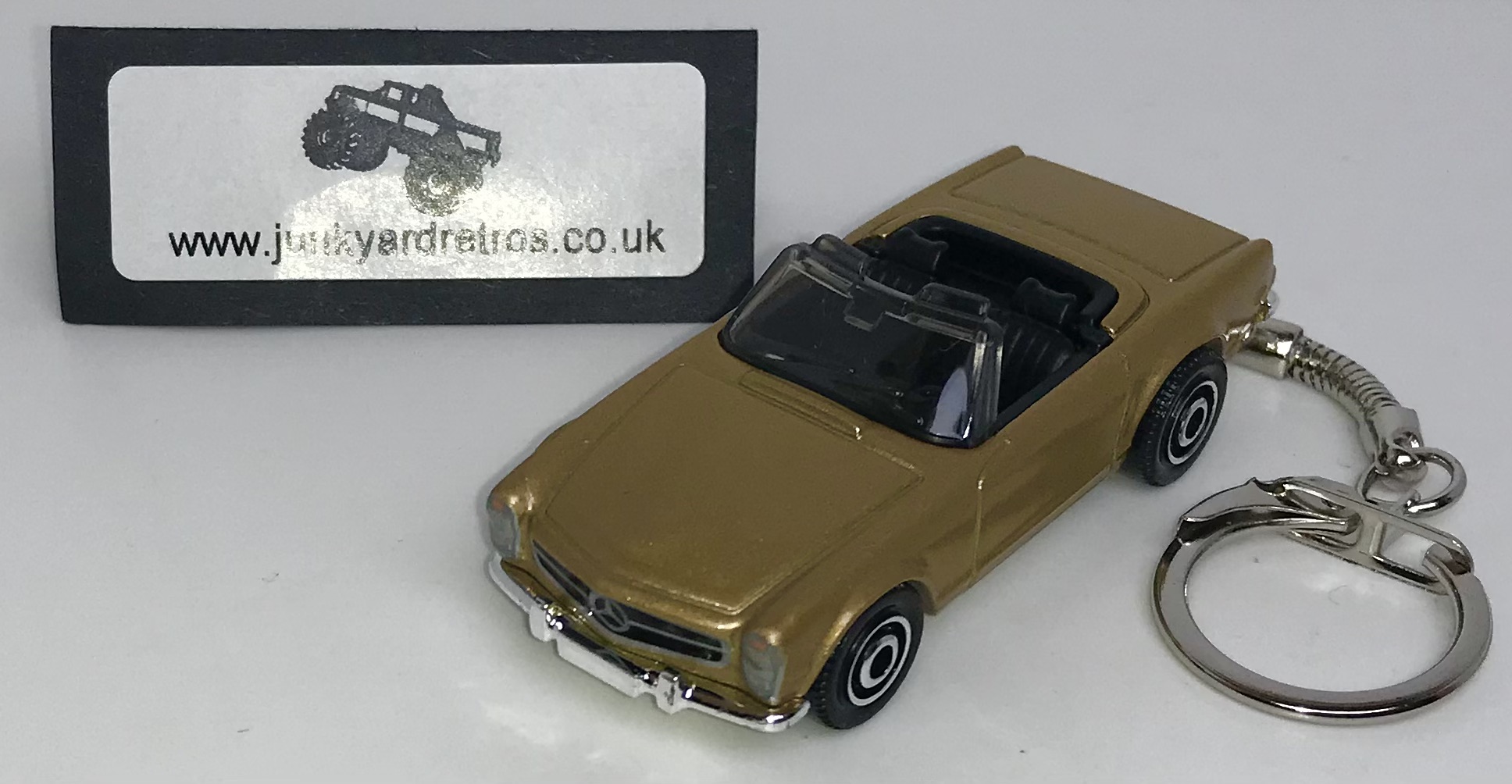 MERCEDES BENZ 130 SL 1963 1:56 GOLD