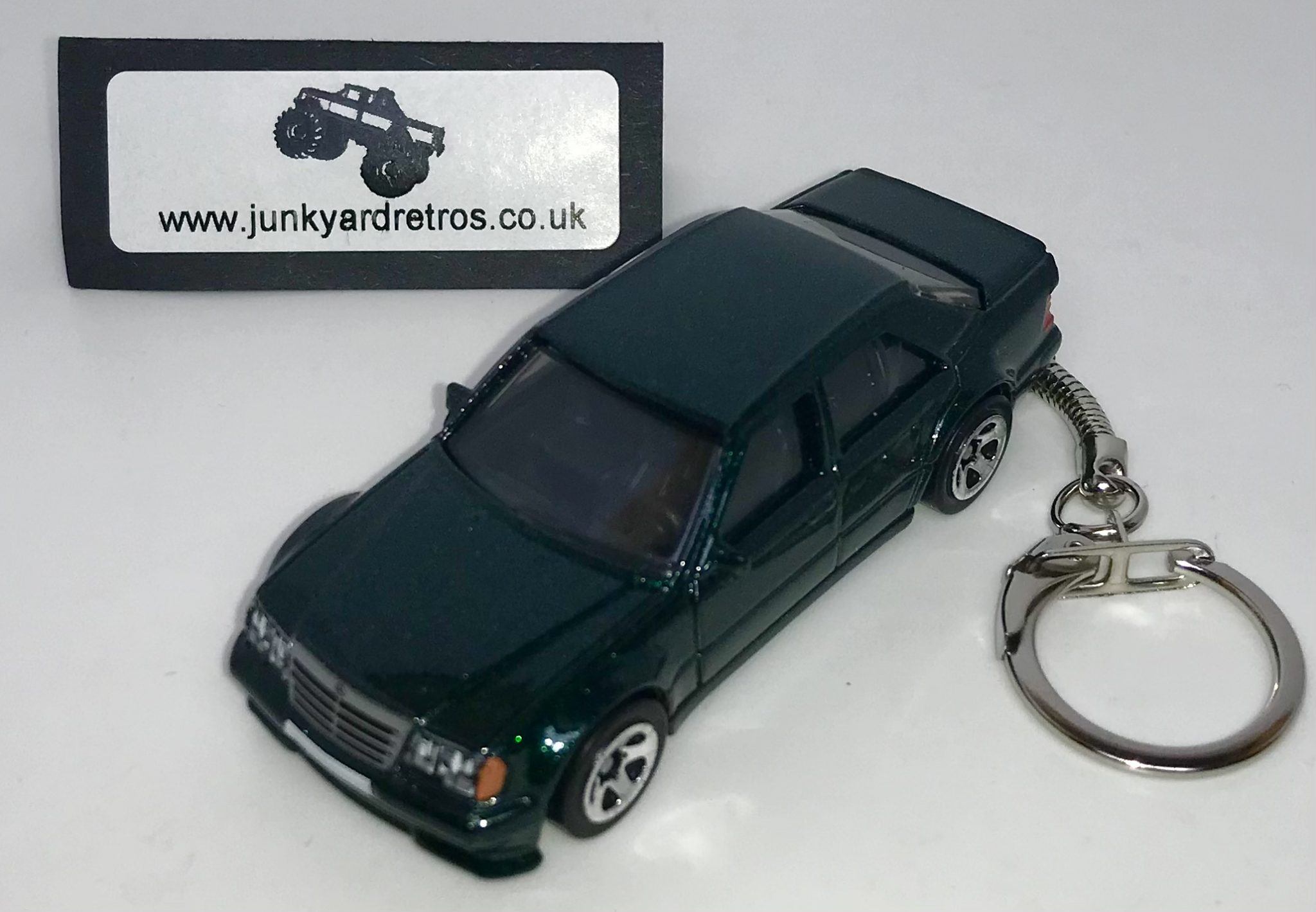 MERCEDES BENZ 500 E 1:56 DARK GREEN