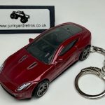 Jaguar F-Type 2015 Keyring Keychain 1/56 Scale MET RED