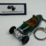 MORGAN 3 Wheeler KEYRING / KEYCHAIN 1/56 SCALE BRITISH RACING GREEN
