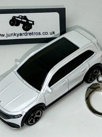 Mercedes Benz EQB 2024 Keyring Keychain 1/56 WHITE