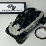 Polaris RZR ATV PRO R4 SPORT KEYRING / KEYCHAIN 1/56 SCALE GREY