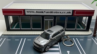 DODGE DURANGO 2018 Keyring Keychain 1/56 GREY